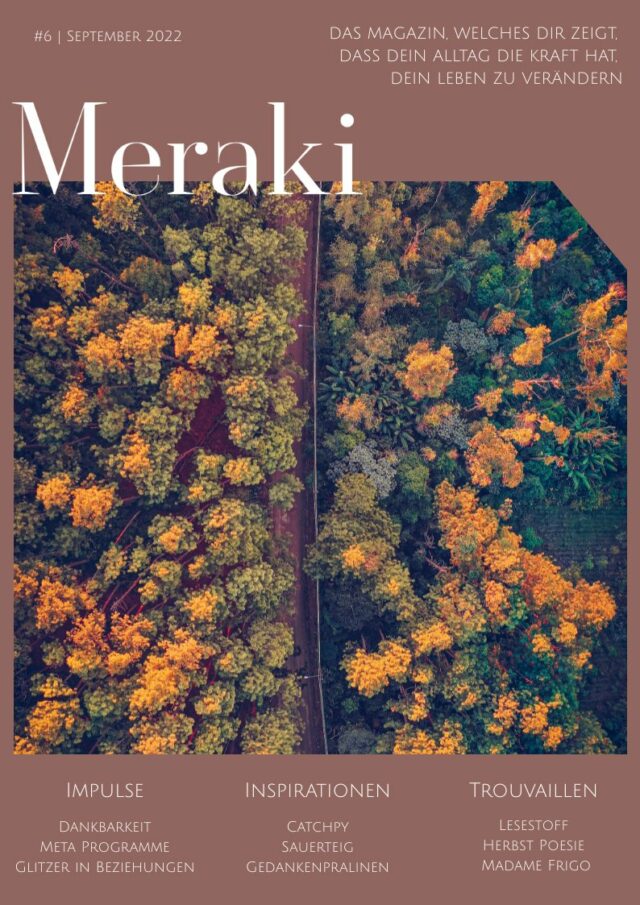 Herbstausgabe Meraki Magazin