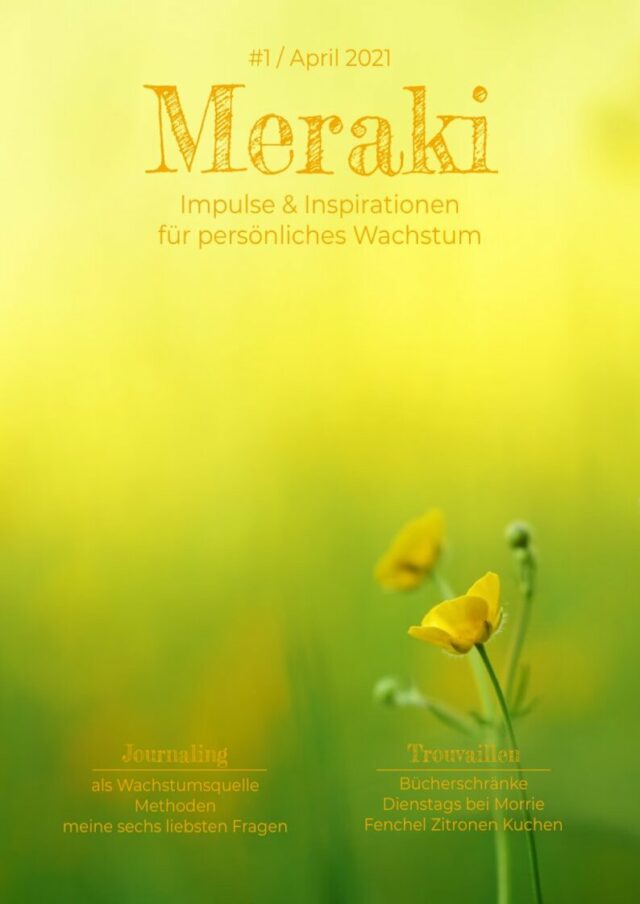 Magazin Meraki #1 Frühjahr 2021 Cover-2