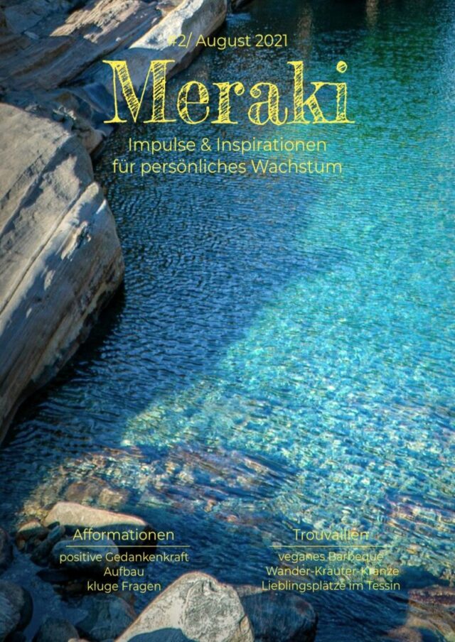 Magazin Meraki #2 Sommer 2021 Cover -2